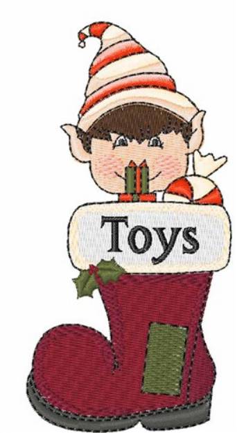 Picture of Santas Toys Machine Embroidery Design