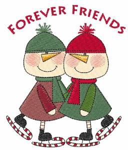 Picture of Skater Friends Machine Embroidery Design