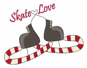 Picture of Skate Love Machine Embroidery Design