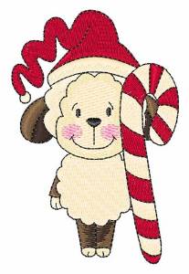 Picture of Xmas Sheep Machine Embroidery Design