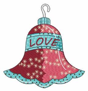 Picture of Love Ornament Machine Embroidery Design