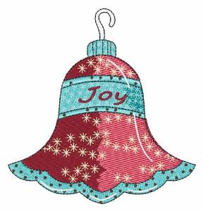 Picture of Joy Ornament Machine Embroidery Design