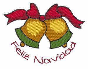 Picture of Feliz Navidad Machine Embroidery Design