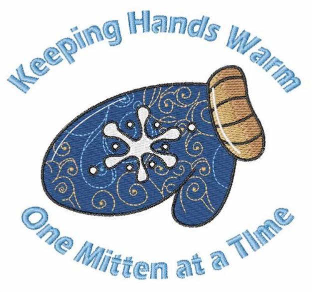 Picture of Warm Hands Machine Embroidery Design