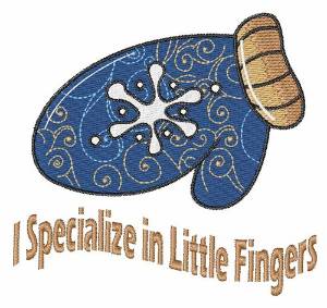 Picture of Little Fingers Machine Embroidery Design