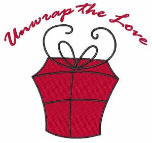 Picture of Unwrap The Love Machine Embroidery Design