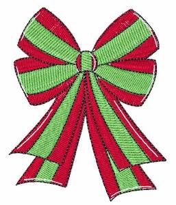 Picture of Xmas Bow Machine Embroidery Design