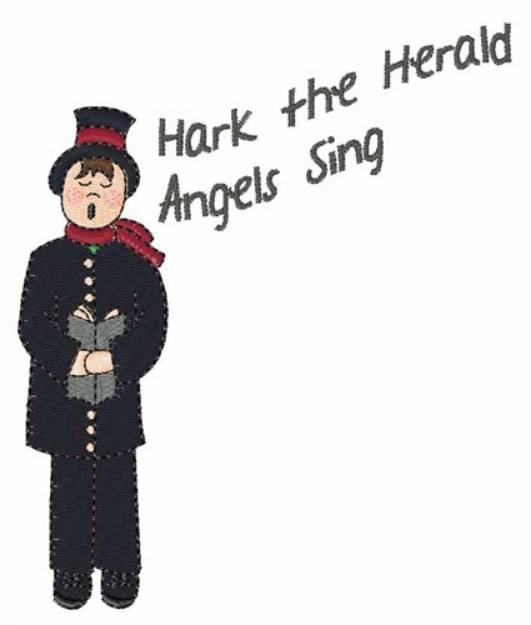 Picture of Angels Sing Machine Embroidery Design