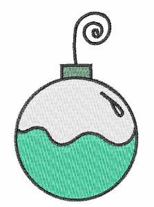 Picture of Holiday Ornament Machine Embroidery Design