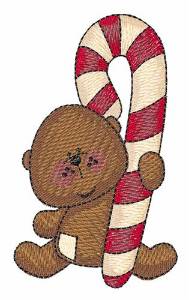 Picture of Xmas Bear Machine Embroidery Design