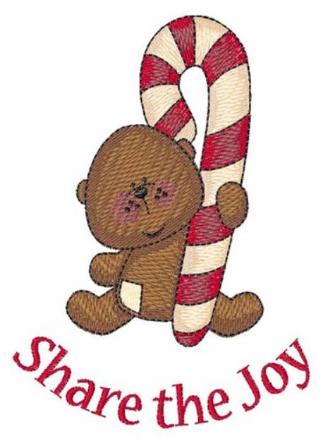 Picture of Share The Joy Machine Embroidery Design