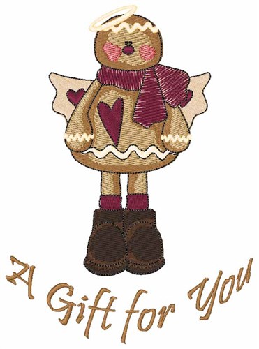 Gift For You Machine Embroidery Design