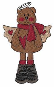 Picture of Bear Angel Machine Embroidery Design