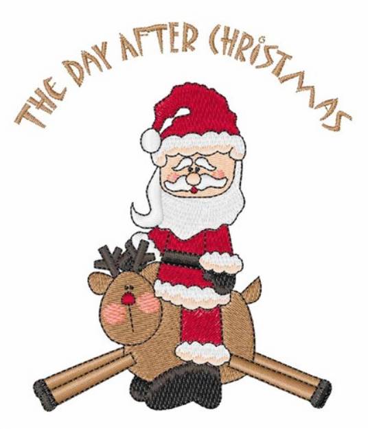 Picture of Day After Christmas Machine Embroidery Design