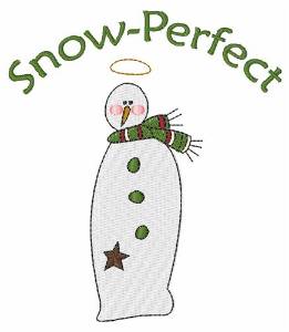 Picture of Snow Perfect Machine Embroidery Design