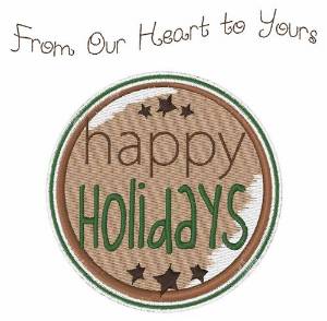 Picture of From Our Heart Machine Embroidery Design