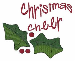 Picture of Christmas Cheer Machine Embroidery Design