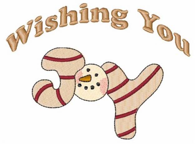 Picture of Wishing Joy Machine Embroidery Design