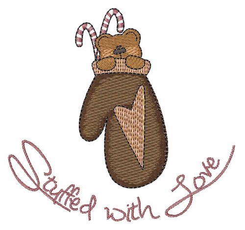 Stufed With Love Machine Embroidery Design