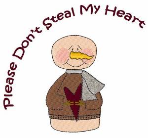 Picture of Steal My Heart Machine Embroidery Design