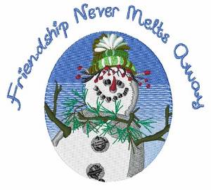 Picture of Never Melts Machine Embroidery Design