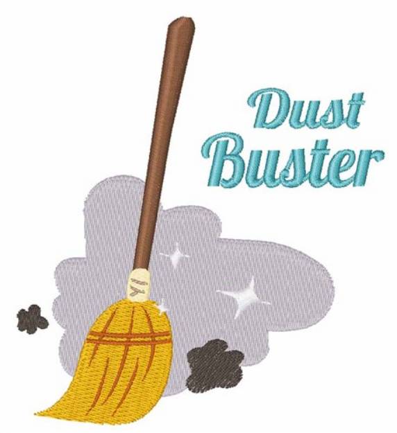 Picture of Dust Buster Machine Embroidery Design