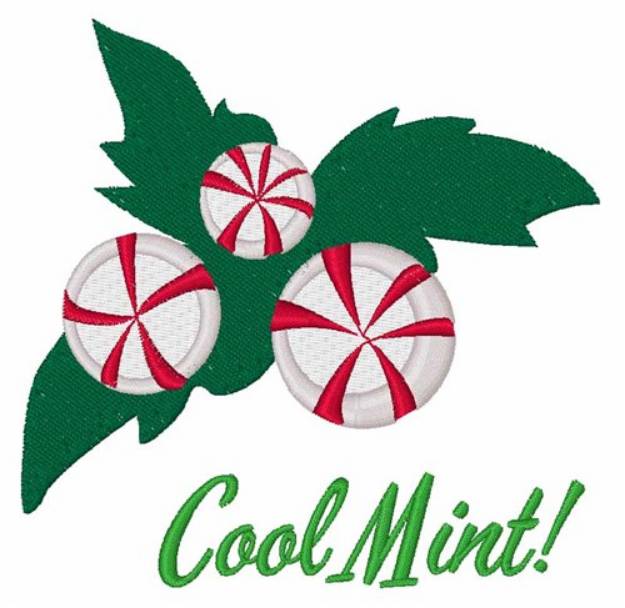 Picture of Cool Mint Machine Embroidery Design