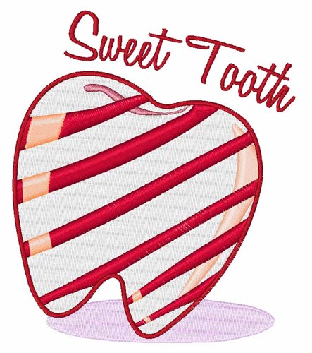 Sweet Tooth Machine Embroidery Design