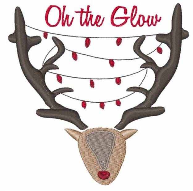 Picture of Oh The Glow Machine Embroidery Design