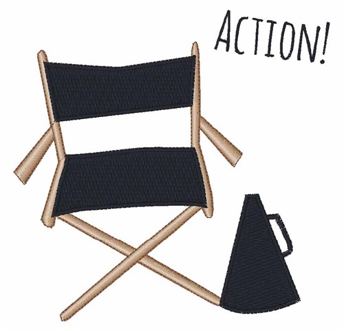Action! Machine Embroidery Design