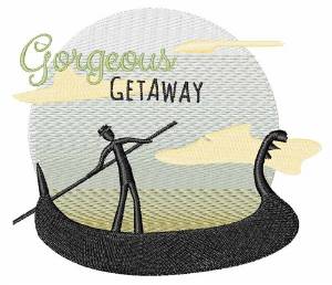 Picture of Gorgeous Getaway Machine Embroidery Design