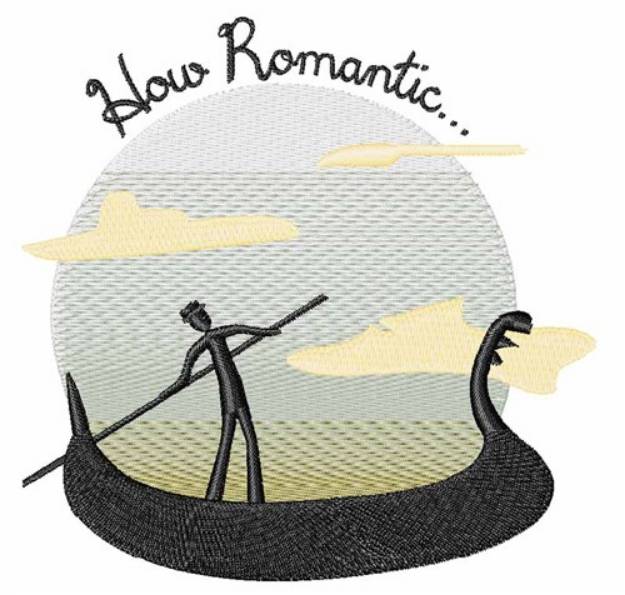 Picture of How Romantic Machine Embroidery Design