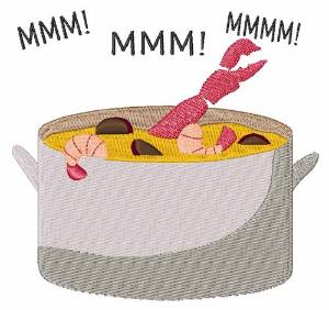 Picture of MMM Gumbo Machine Embroidery Design