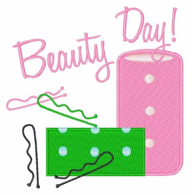 Picture of Beauty Day Machine Embroidery Design