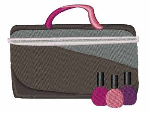 Picture of Makeup Case Machine Embroidery Design