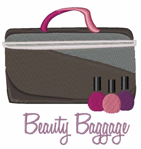 Beauty Baggage Machine Embroidery Design