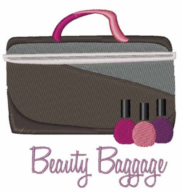 Picture of Beauty Baggage Machine Embroidery Design