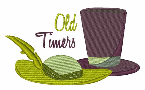 Old Timers Machine Embroidery Design