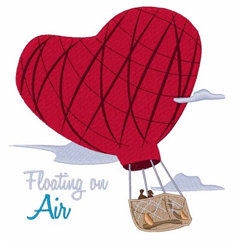 Floating On Air Machine Embroidery Design