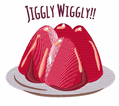 Jiggly Wiggly Machine Embroidery Design