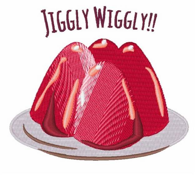 Picture of Jiggly Wiggly Machine Embroidery Design