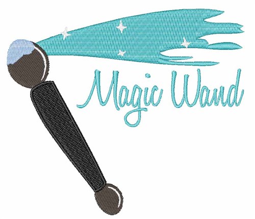 Magic Wand Machine Embroidery Design