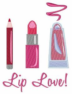 Picture of Lip Love Machine Embroidery Design