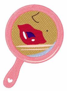 Picture of Mirror Kiss Machine Embroidery Design