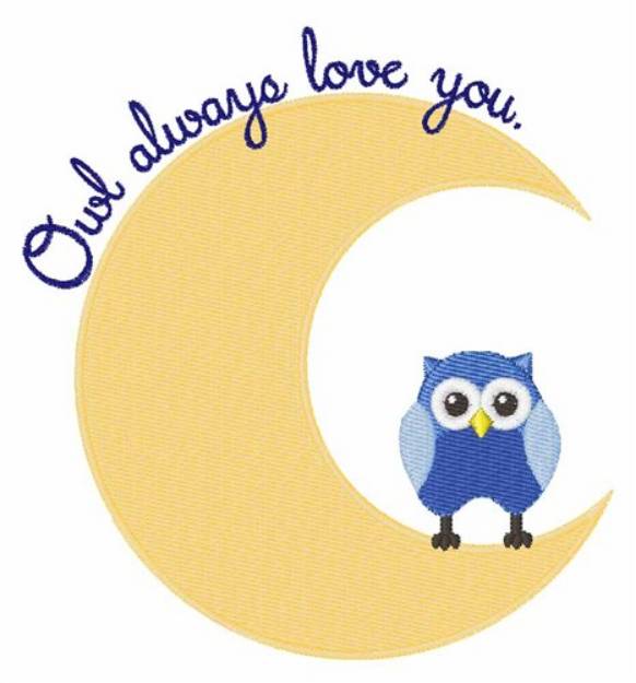 Picture of Always Love You Machine Embroidery Design