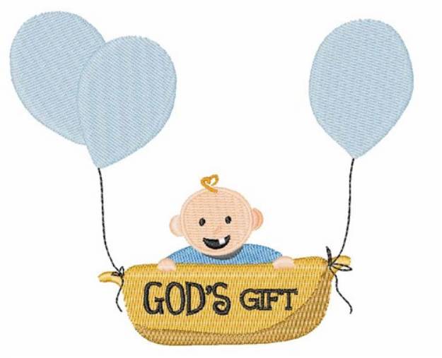 Picture of Gods Gift Machine Embroidery Design