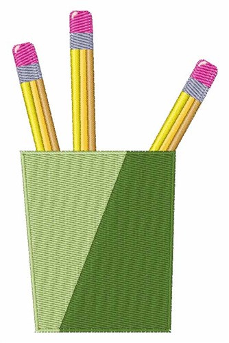 Pencil Box Machine Embroidery Design