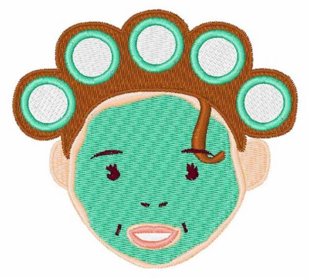 Picture of Beauty Treatment Machine Embroidery Design