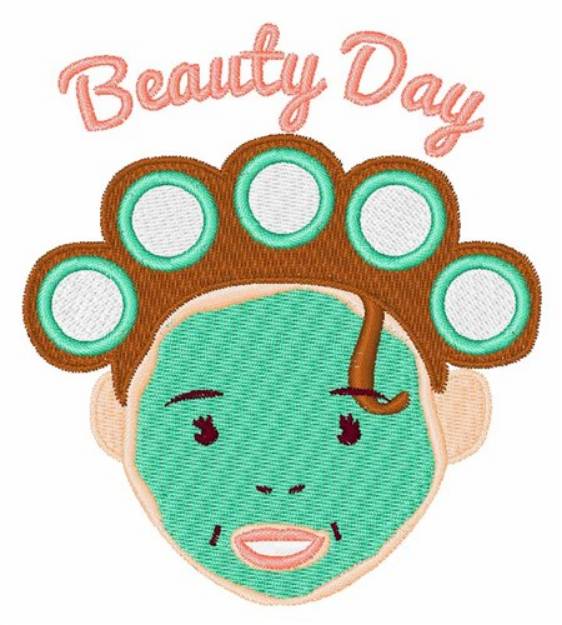Picture of Beauty Day Machine Embroidery Design