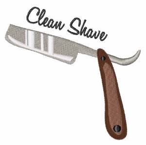 Picture of Clean Shave Machine Embroidery Design